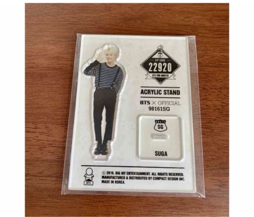 BTS SUGA ユンギ　公式　アクリルスタンド　 10点セット