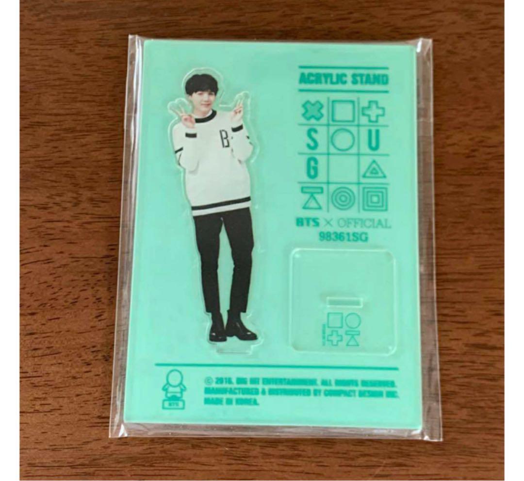 BTS SUGA ユンギ　公式　アクリルスタンド　 10点セット