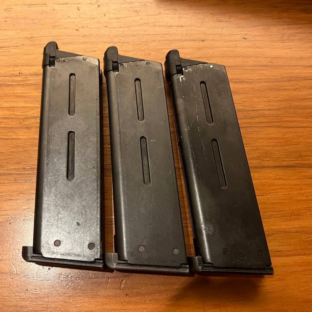 9*3様 東京マルイ M45A1 BLACK ガスガン【マガジン3本】