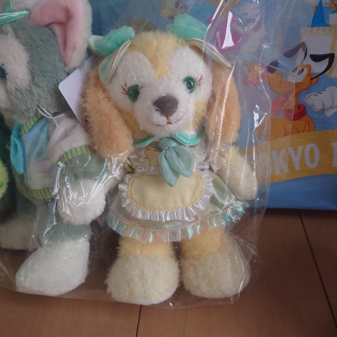 新品未開封★バケパ限定★カラフルハピネス★ダッフィー&フレンズポージープラッシー