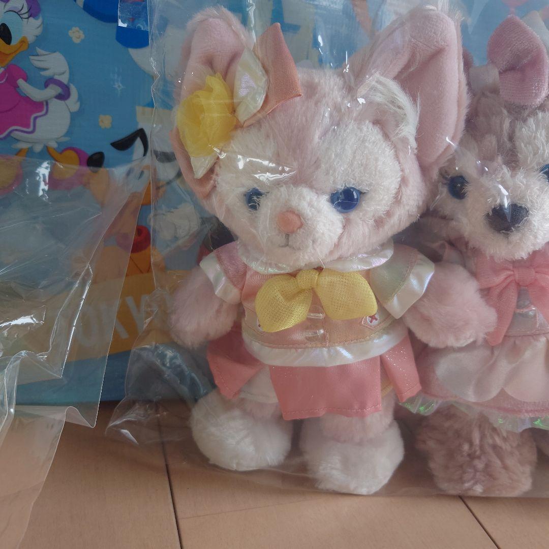 新品未開封★バケパ限定★カラフルハピネス★ダッフィー&フレンズポージープラッシー