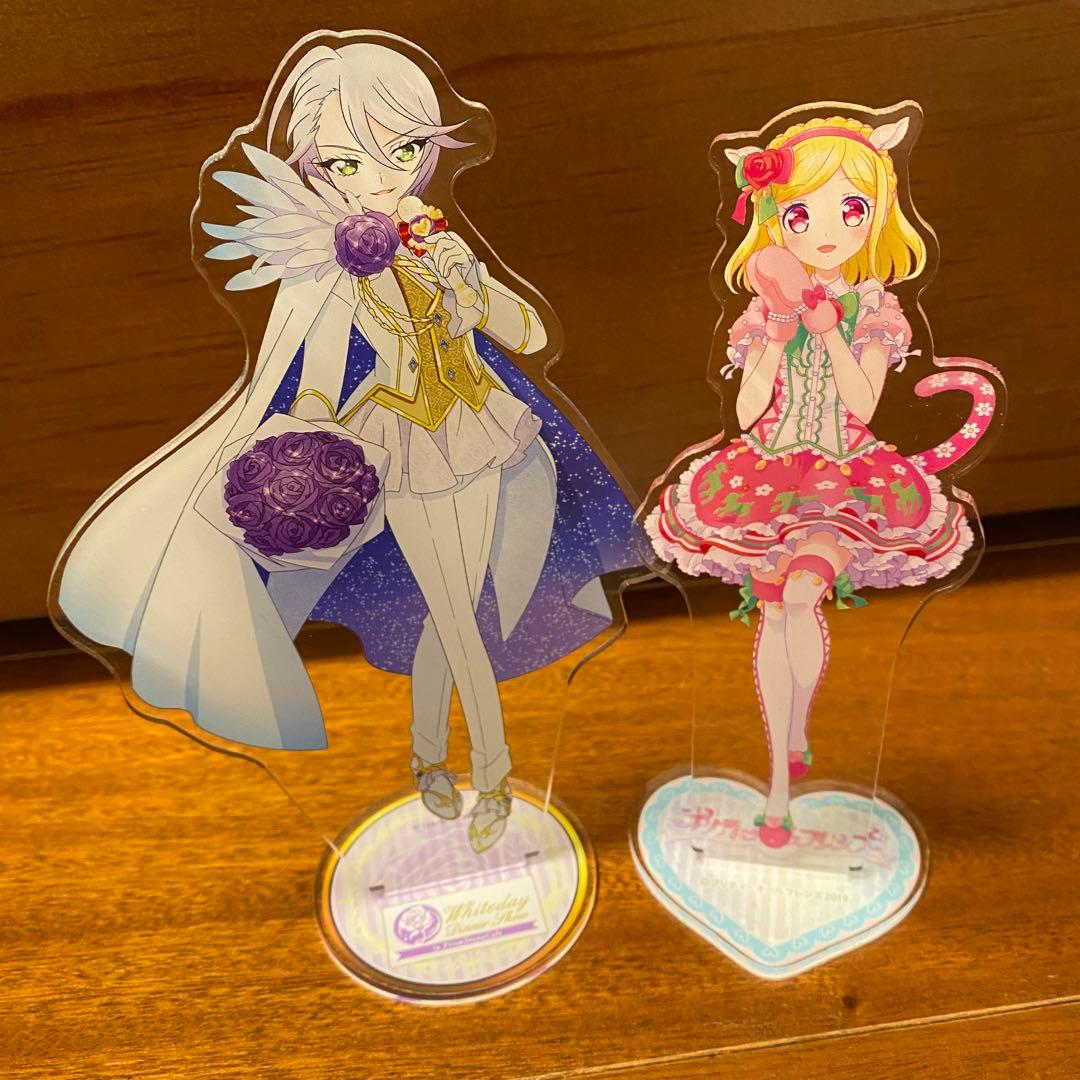 プリパラ 紫京院ひびき・緑風ふわりアクリルスタンド - メルカリ