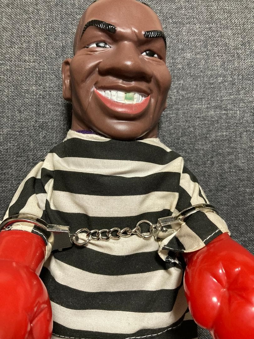 激レアMIKE TYSON/マイクタイソン/フィギュア/人形/囚人服/アウトロー