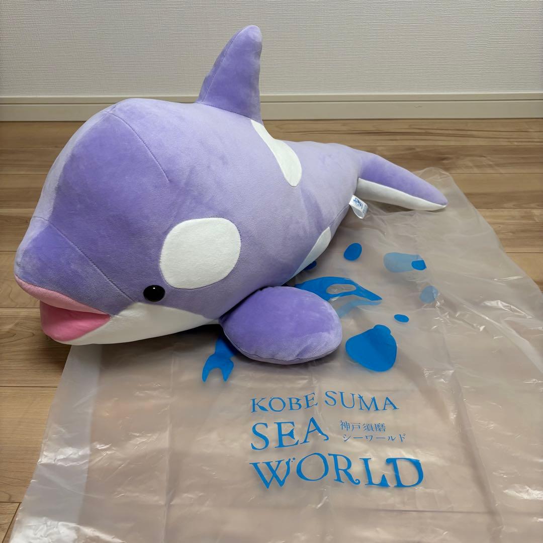 シャチ1等須磨シーワールド一等当たりくじぬいぐるみ