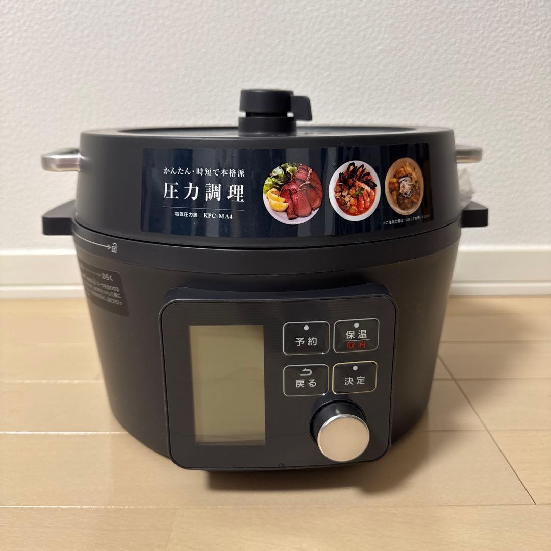 【みに】IRIS OHYAMA 電気圧力鍋 KPC-MA4 4.0L
