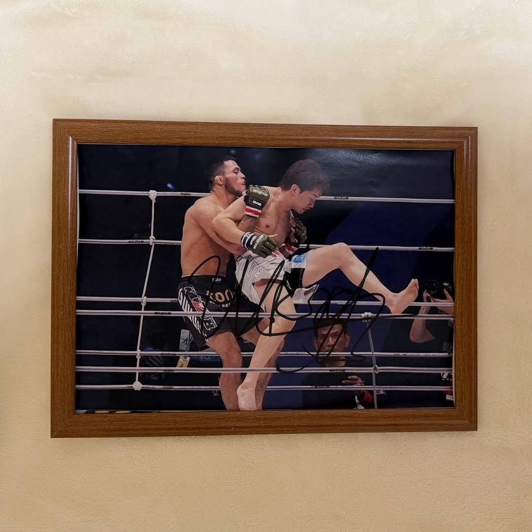 RIZIN シェイドゥラエフ 直筆サイン⑨ 朝倉未来 師走の超強者祭り 男祭り RIZIN シェイドゥラエフ 直筆サイン RIZIN師走の超強者祭り 朝倉未来