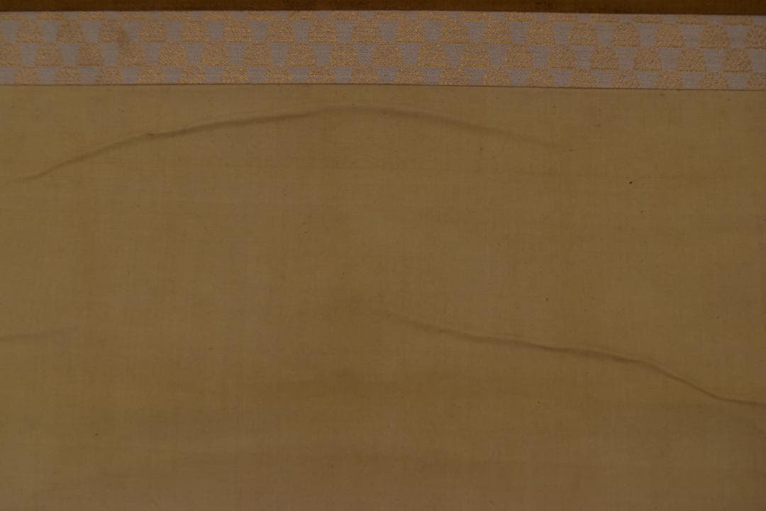 【真作】寺崎廣業/寺崎広業/月下梅花図/掛軸☆宝船☆Z-744