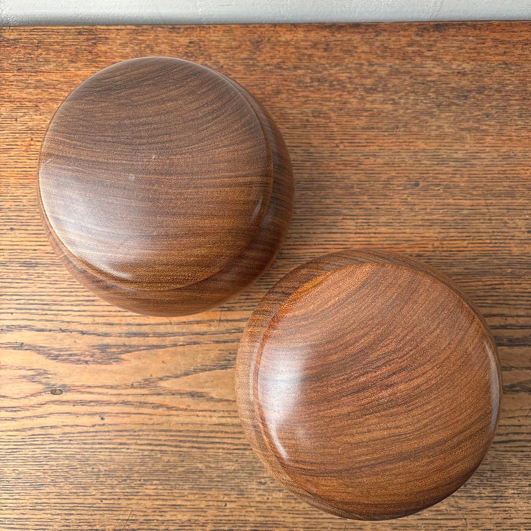 蛤 那智黒 碁石 木製 碁笥 囲碁 - メルカリ