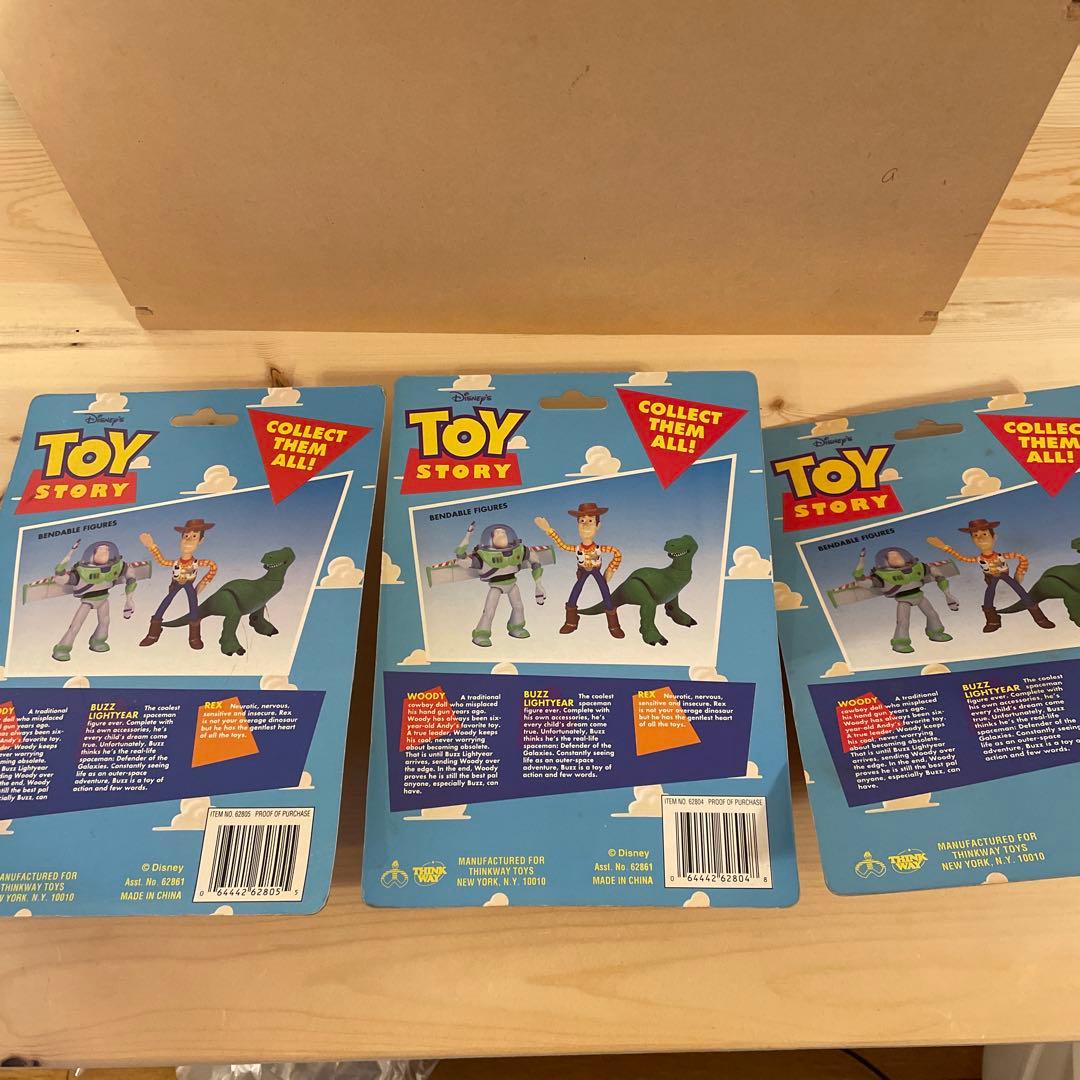 ディズニー　トイストーリー　フィギュア　3体セット