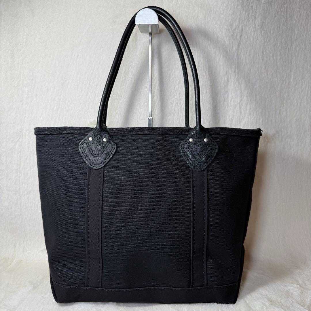 美品 希少 オールブラック エルエルビーン レザーハンドル ボート