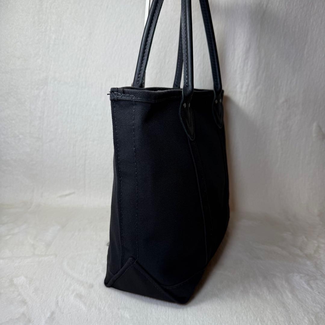 美品 希少 オールブラック エルエルビーン レザーハンドル ボート