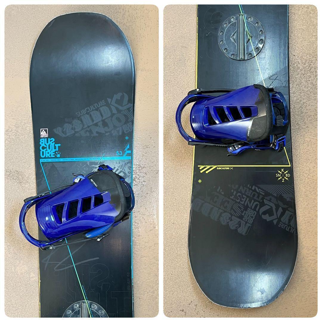 傑作ボード！ K2 ハイブリッド キャンバー SUBCULTURE 153 - メルカリ