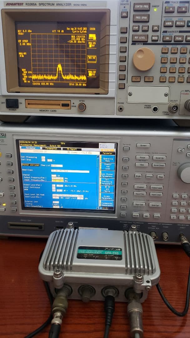 アンテン GPA-720 430MHz プリアンプ NF0.6dBバージョン アンテン GPA-720 430MHz直下プリアンプ : DaveTの日々奮戦