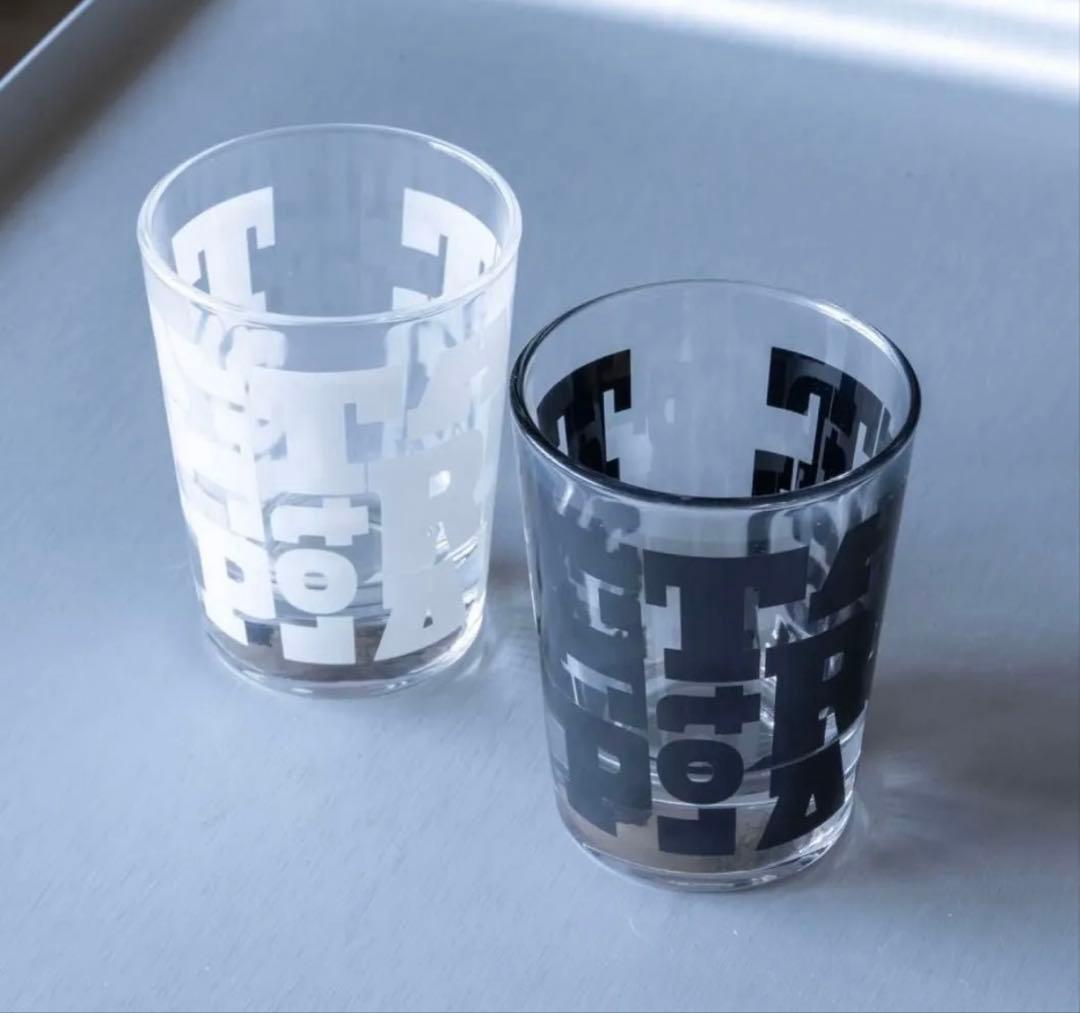 TARP TO TARP GLASS Black&White 2個セット TARP GLASS – LOG