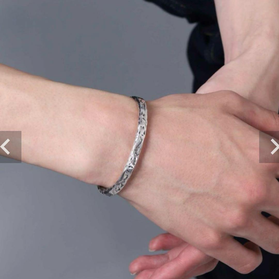 LION HEART \"BASIC\"フラットコアシルバーバングル