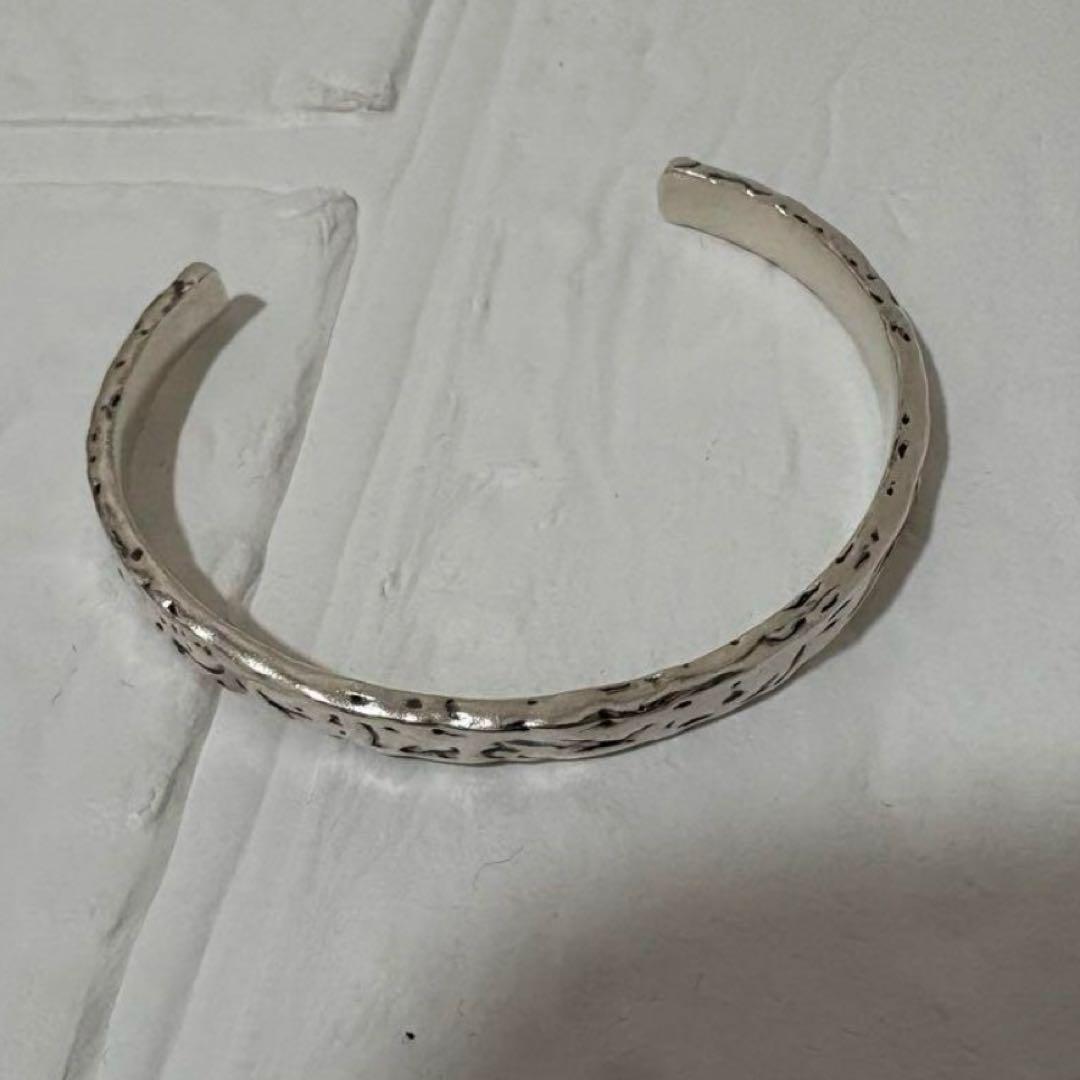 LION HEART \"BASIC\"フラットコアシルバーバングル