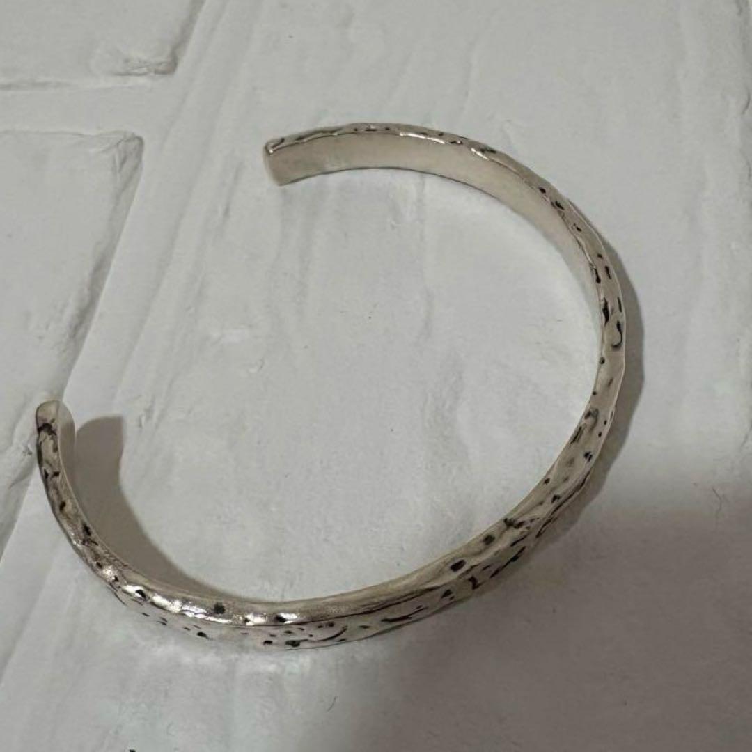 LION HEART \"BASIC\"フラットコアシルバーバングル