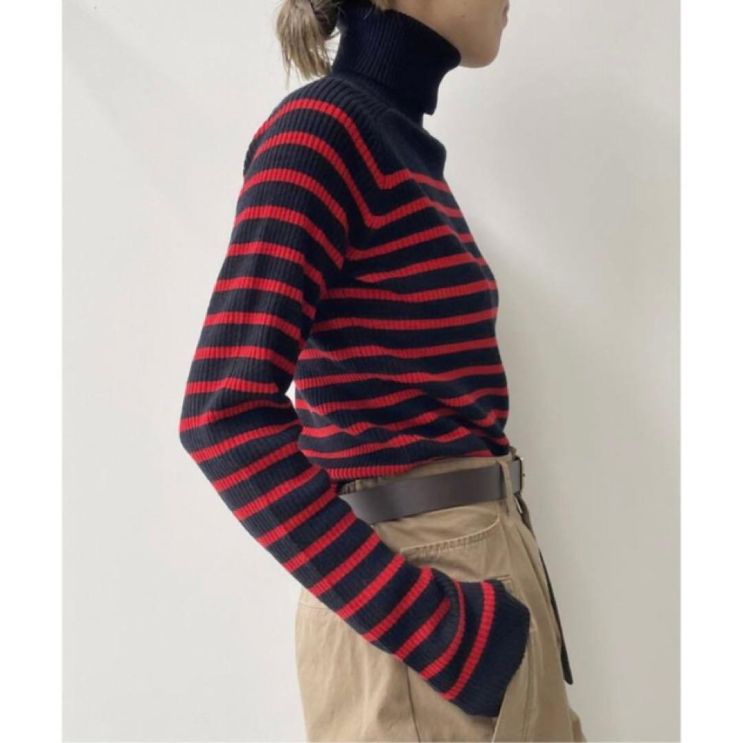 ☆新品☆L'Appartement アパルトモン☆ボーダータートルニット - メルカリ