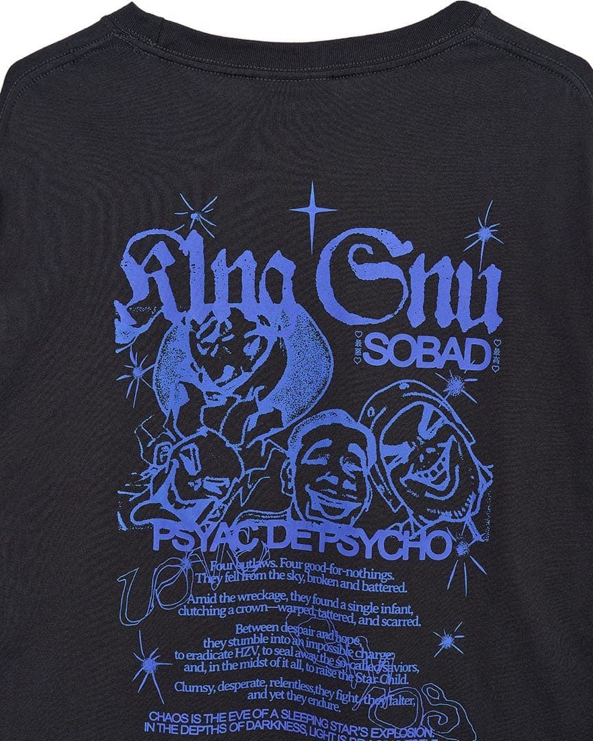 King Gnu SO BAT ロンT Lサイズ　Sumi Black