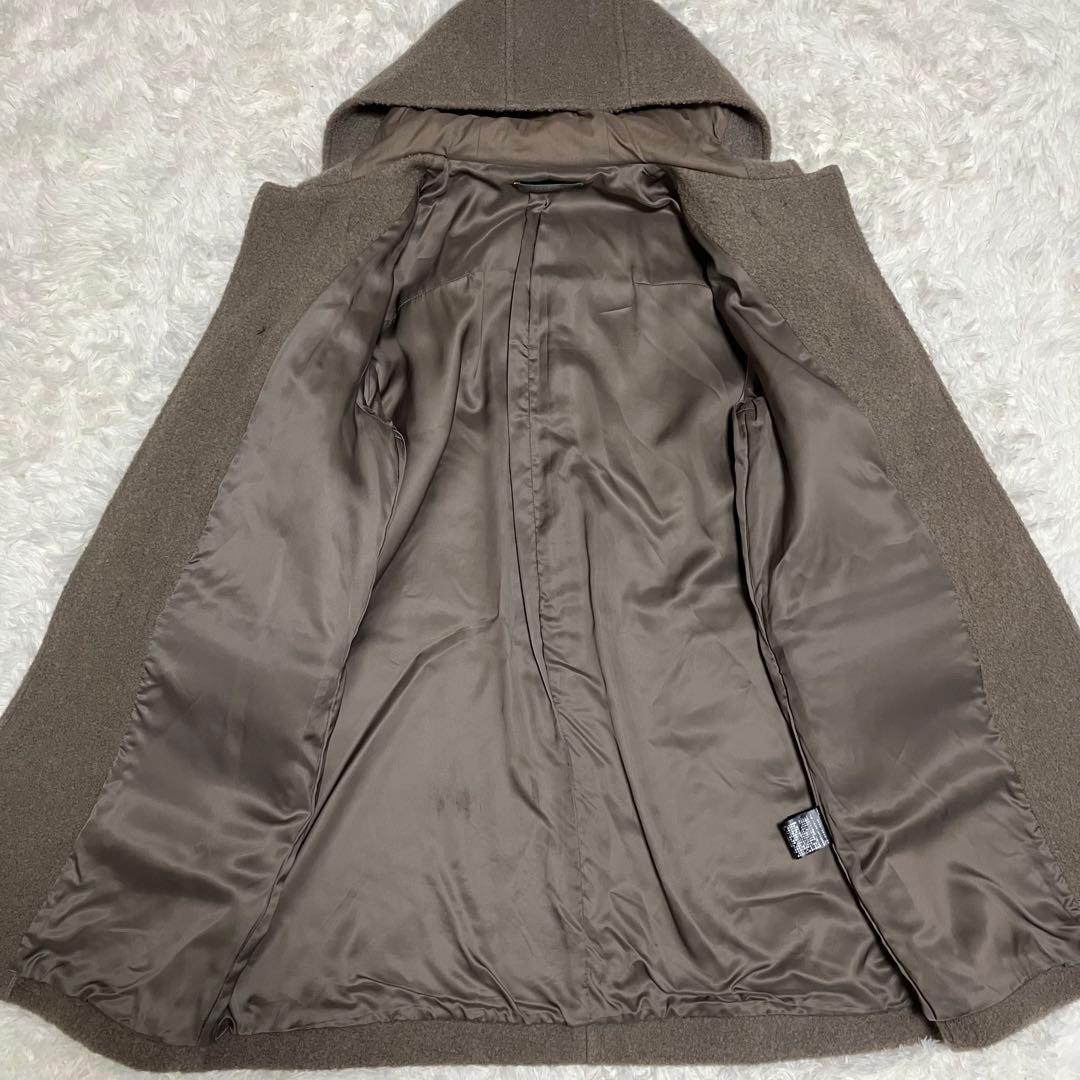 美品 近年モデル セオリーリュクス ダッフルコート グレージュ PONDA