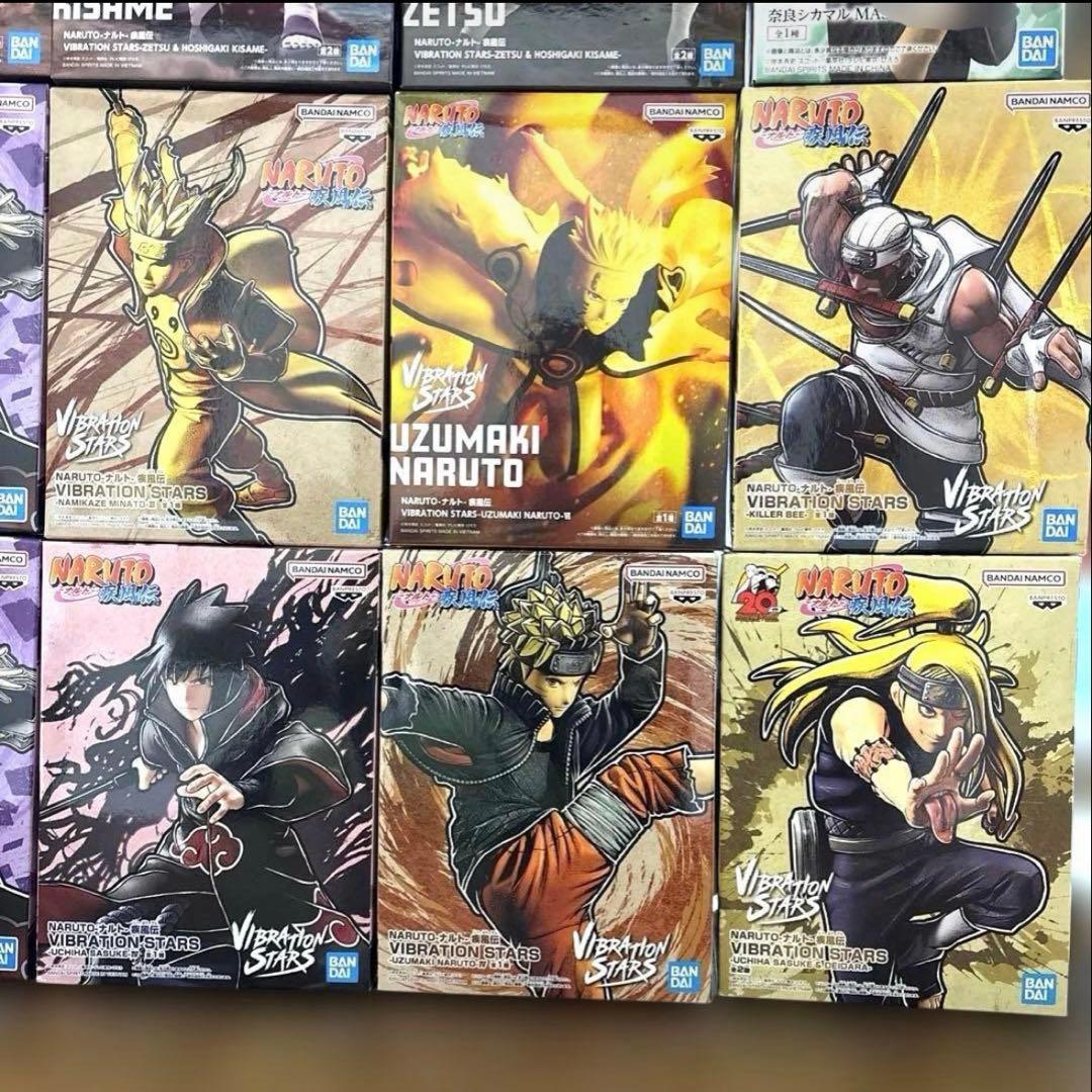 ナルト vibration stars 一番くじ フィギュア 17個セット - コミック