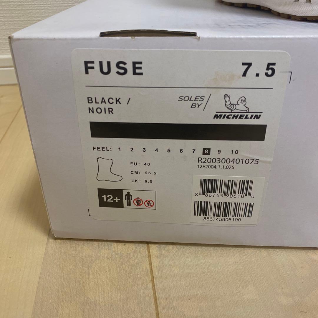 【即日発送】 スノボブーツ RIDE FUSE 25.5cm 21-22モデル