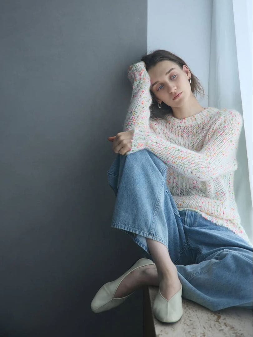 シーニュ cygne カラフルポンポンニット カラフルポンポンニット Sylvian｜Cygne(シーニュ) 公式サイト