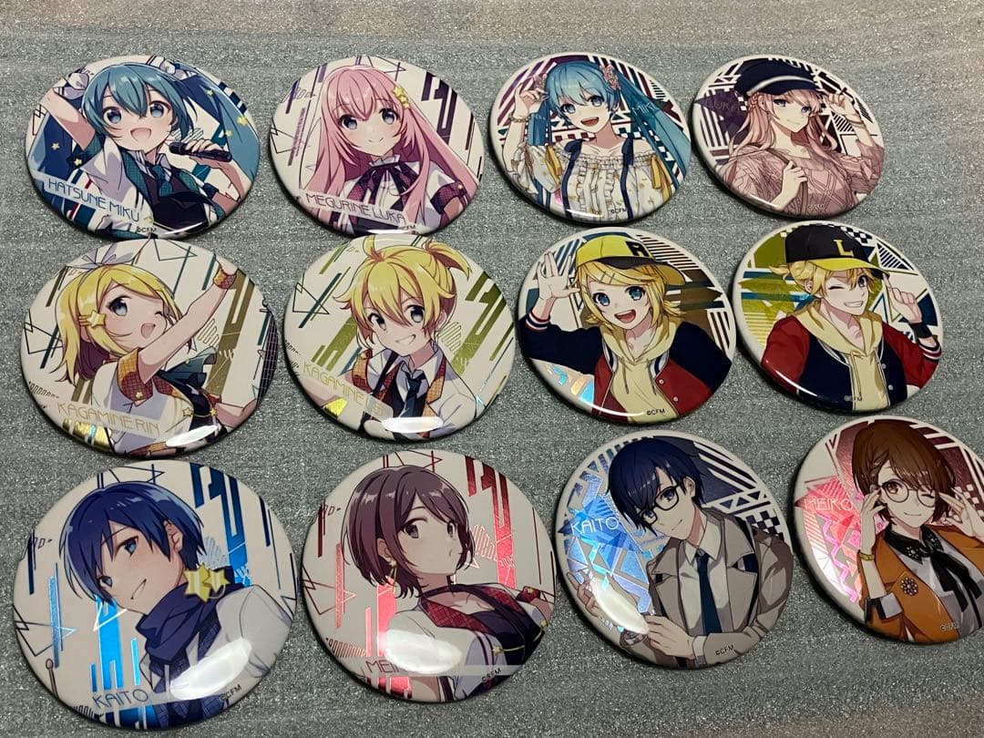 初音ミク 39Culture 2018 MUSIC&FASHION 缶バッジ