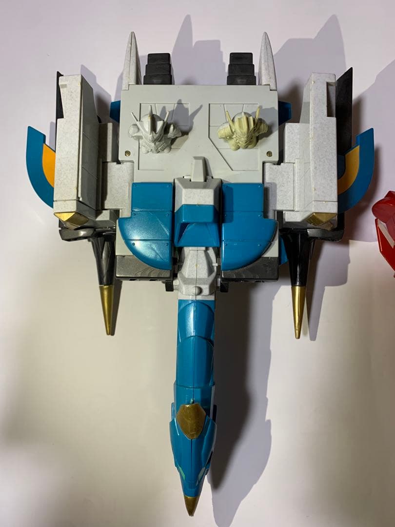 【懐古品】機甲神伝説 機甲戦車スーパーオーキス&機甲神エルガイヤー 2体セット