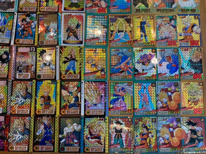 ドラゴンボールカードダス　キラ102枚　ノーマル1170枚　ステーション6冊付き