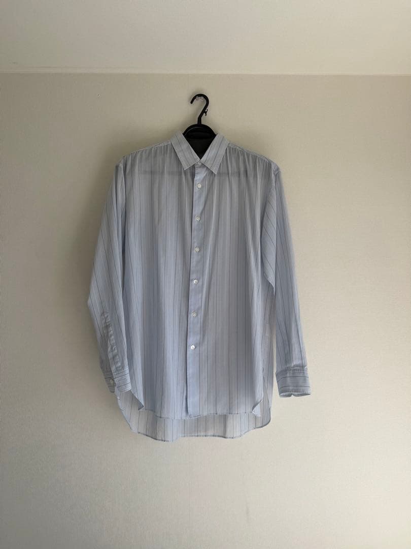 ☆美品☆ 24SS AURALEE オーガンジーコットンシャツ クリーニング済み