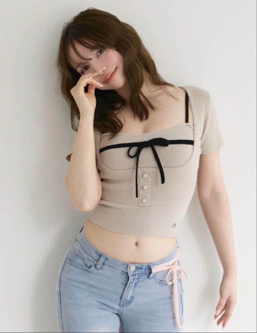 ANDMARY Natalie ribbon set - メルカリ