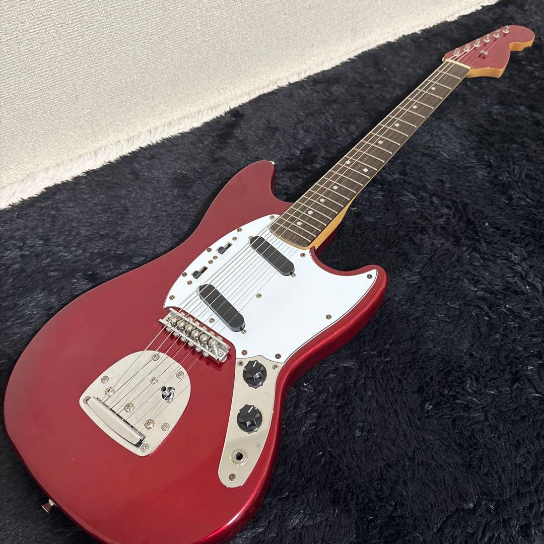 PhotoGenic Mustang エレキギター マッチングヘッド あずにゃん 梓の機材: けいおん！楽器・機材レビュー