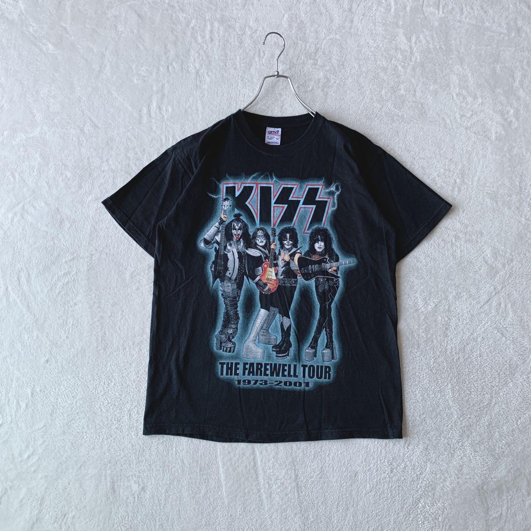 米国製 00s KISS Ｔシャツ THE FAREWELL TOUR 2001