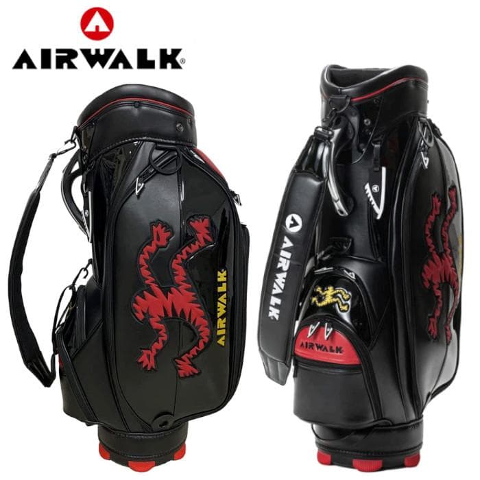 新品 AIRWALK GOLF エアーウォーク キャディバッグ BK - メルカリ