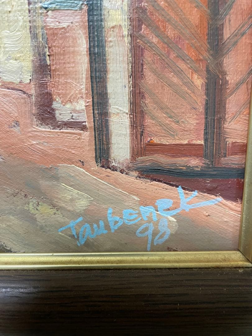 処分特価】Richard Taubenek/リチャードタウベネク/油彩画/風景 - メルカリ