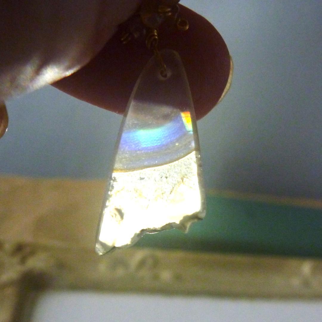 14kgf/天然石アイリスアゲートドゥルージーとエチオピアンオパールの