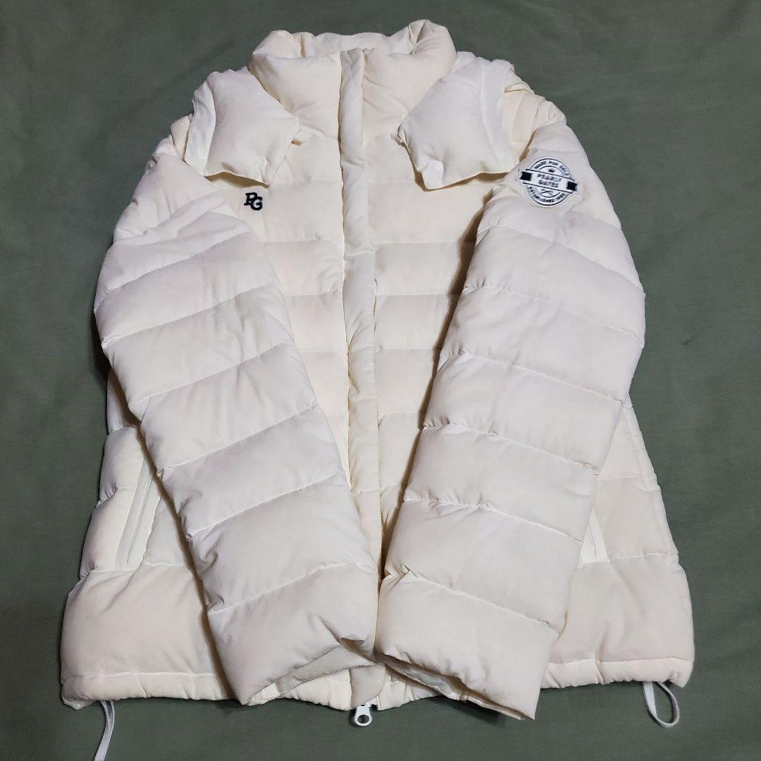パーリーゲイツ ダウンジャケット サイズ2 ホワイト - メルカリ