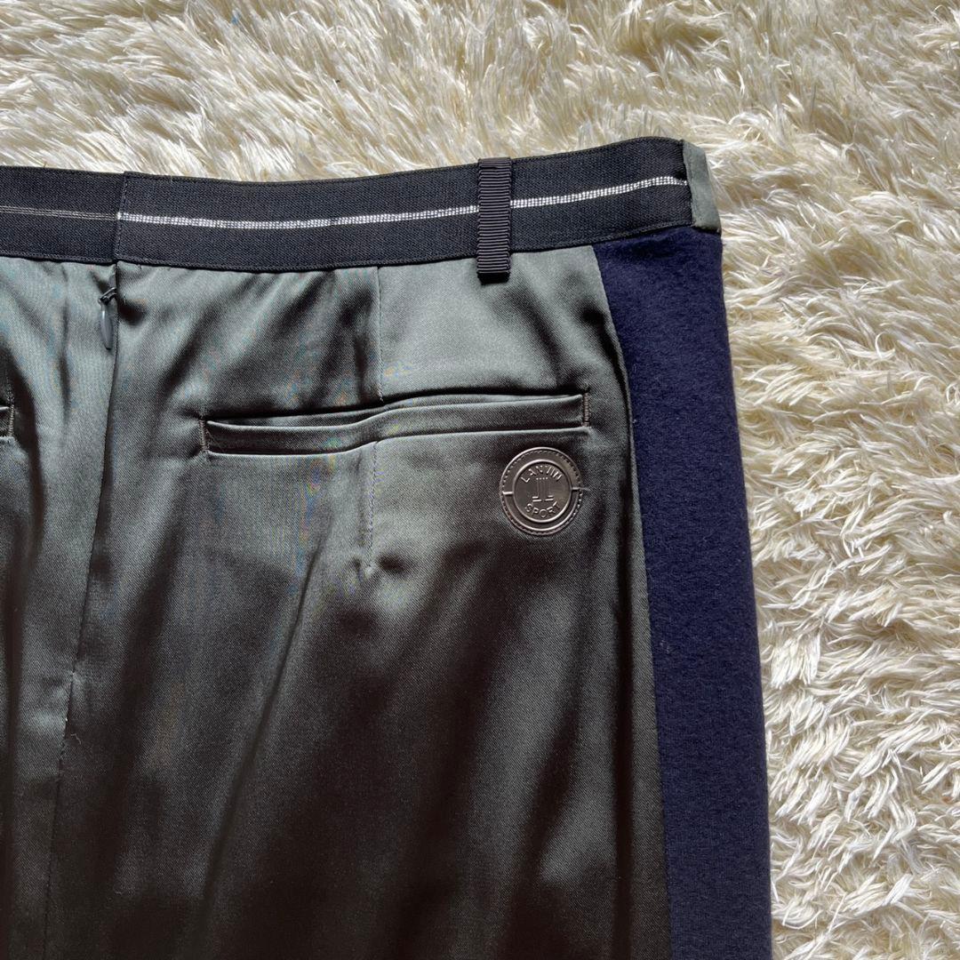 美品 ランバンスポール ゴルフウェア タイトスカート スコート 光沢