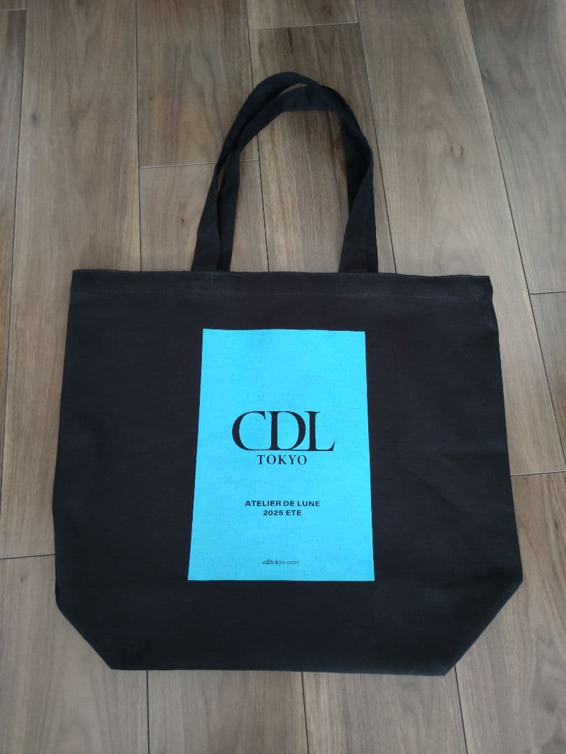 未使用 CDLTOKYO POPUP ノベルティトートバッグ 東京Black