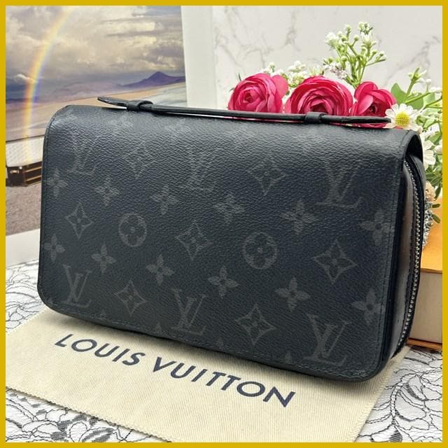 ★美品★　ルイヴィトン　モノグラム　エクリプス　ジッピーXL　長財布 ルイ・ヴィトン ジッピーXL モノグラム 長財布 (Louis Vuitton/長財布