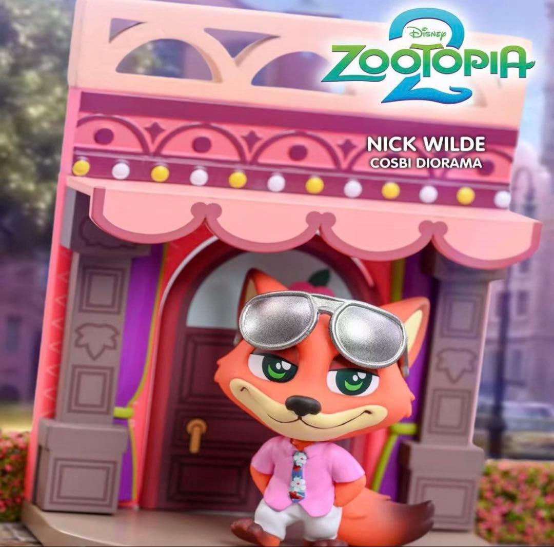 【1BOX】HotToys ズートピア 2シーン ブラインドボックス COSBI