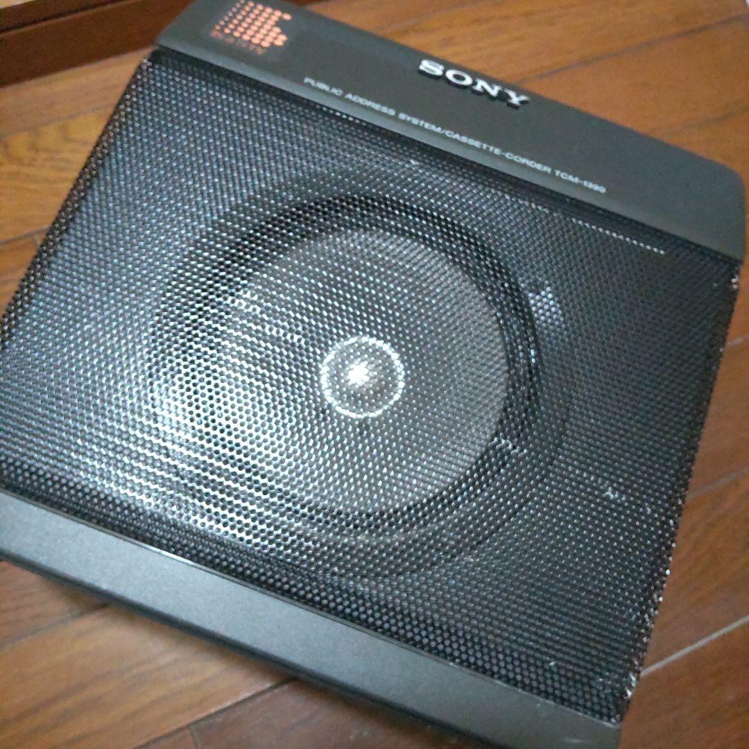 SONY TCM-1390 カセットレコーダー 拡声器 希少 - メルカリ