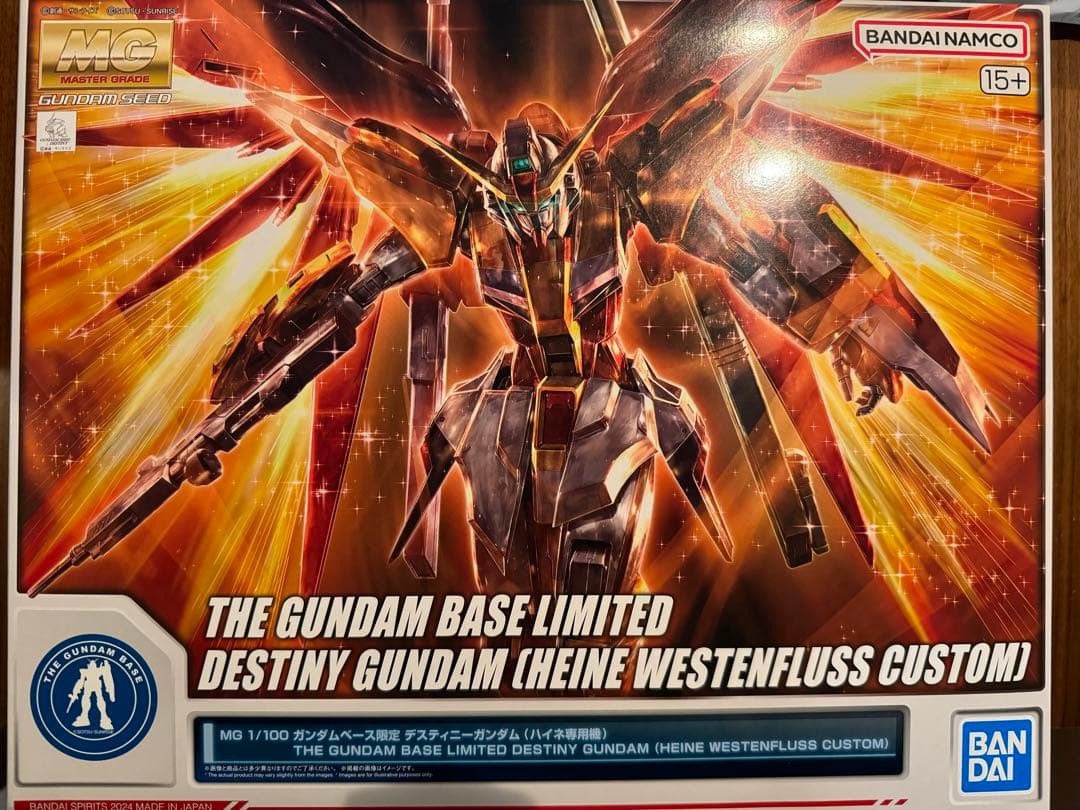 MG 1/100 ガンダムベース限定 デスティニーガンダム (ハイネ専用機)