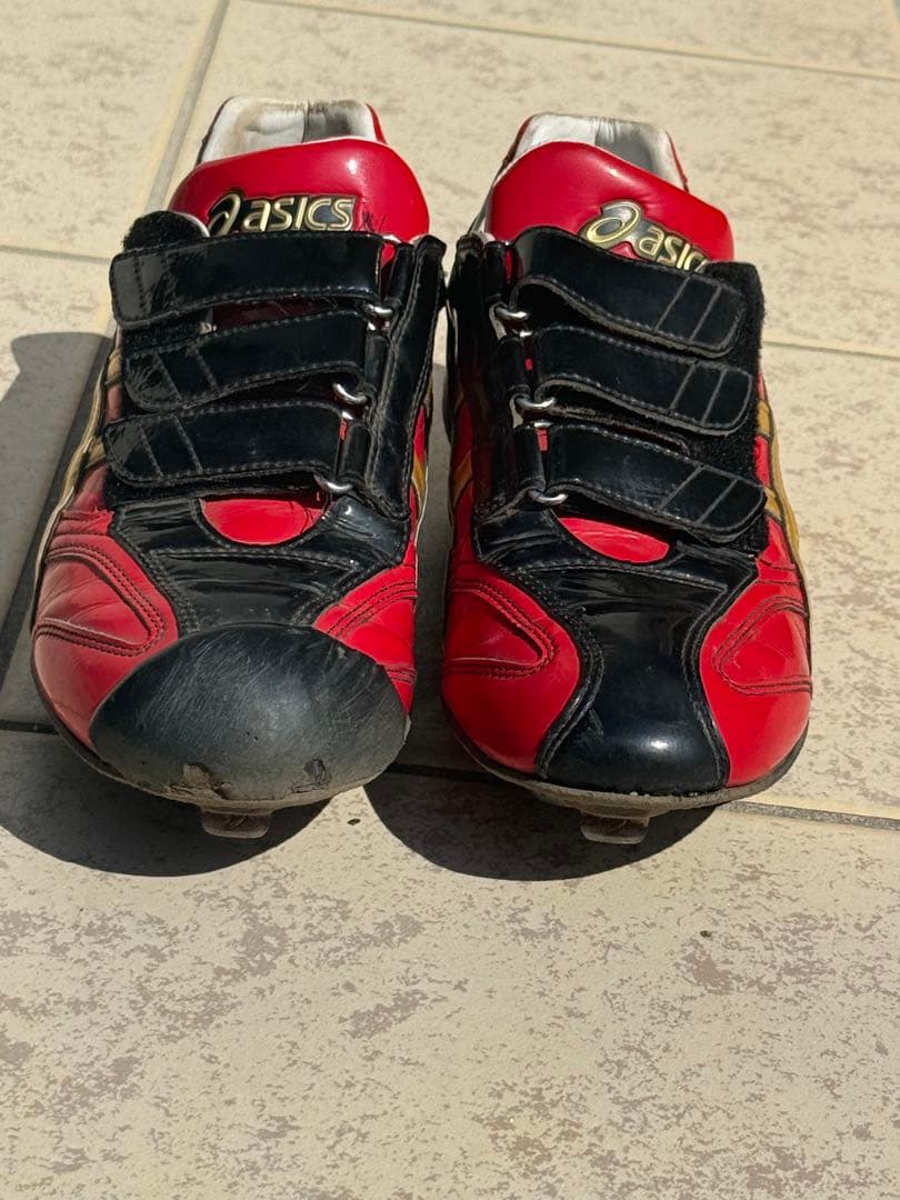 【26.5cm】野球 アシックス 限定 スパイク 金具 B1F002SWSET