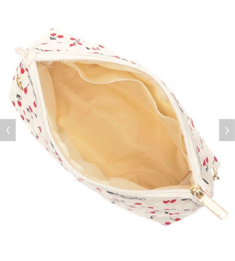 完売品》神崎恵 レスポートサック レスポ コラボ ポーチ チェリー