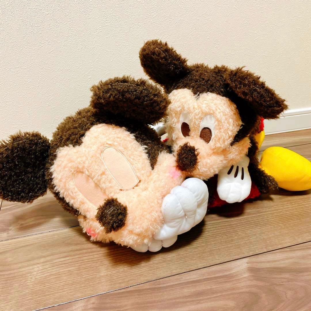 Disney】赤いほっぺ ぬいぐるみ【ミッキー2点セット】 - メルカリ