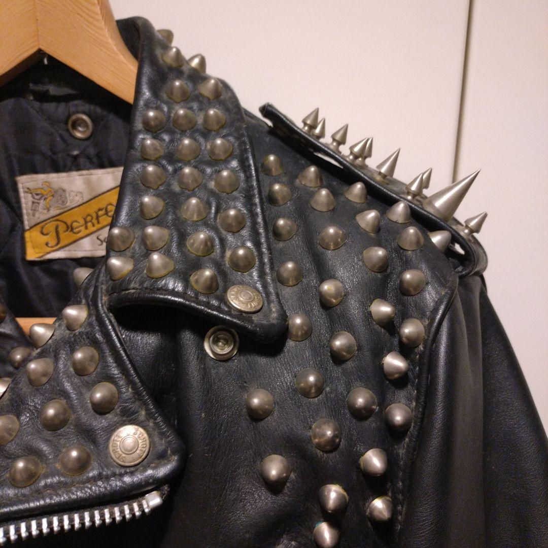 革ジャン 鋲ジャン ショット ライダースジャケット schott 80s〜90s