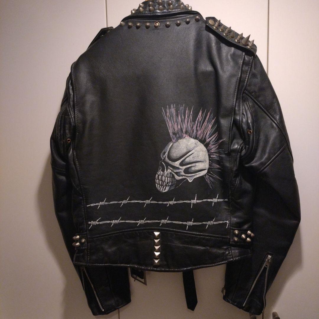 革ジャン 鋲ジャン ショット ライダースジャケット schott 80s〜90s