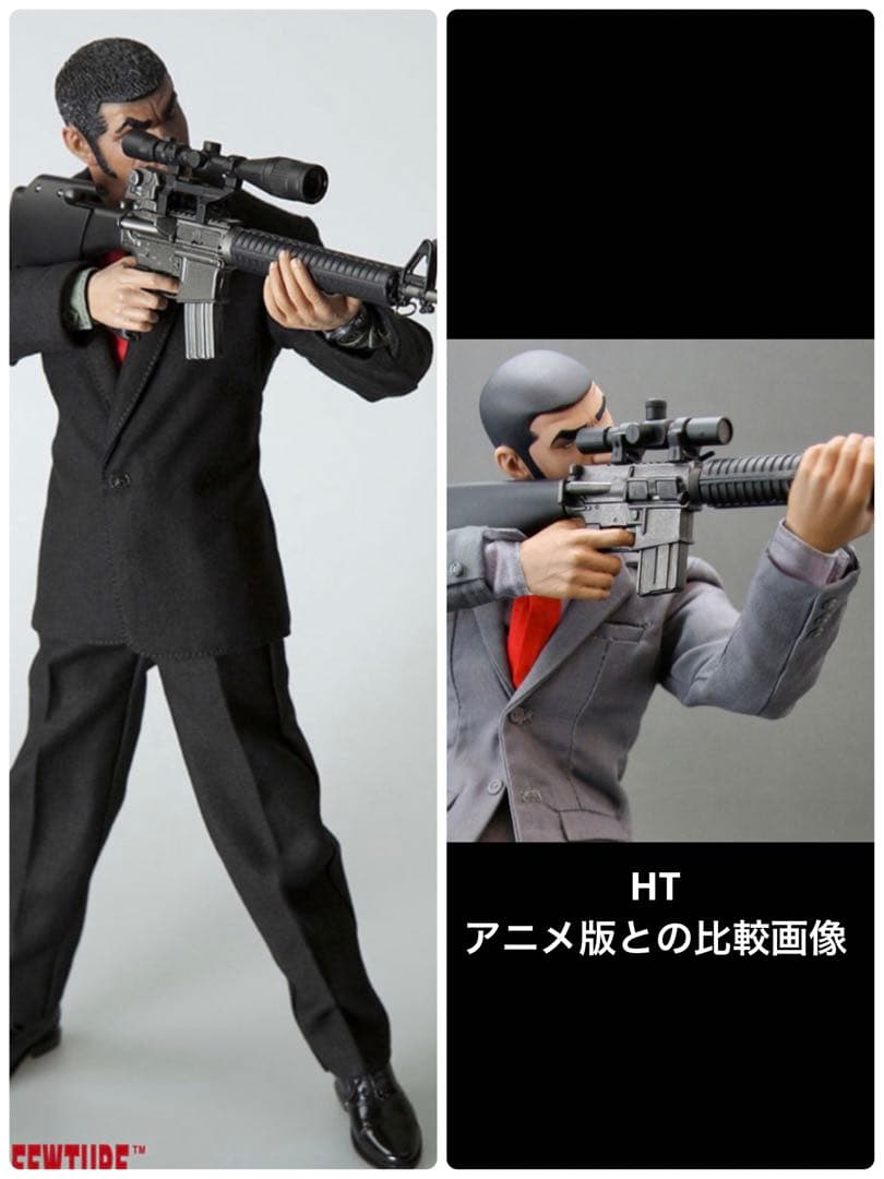 ☆絶版！1/6￼ ゴルゴ13￼ デューク東郷 ￼￼原作￼￼劇画版フィギュア